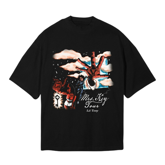 Mrs. Key Tour Dates Tee (Black)